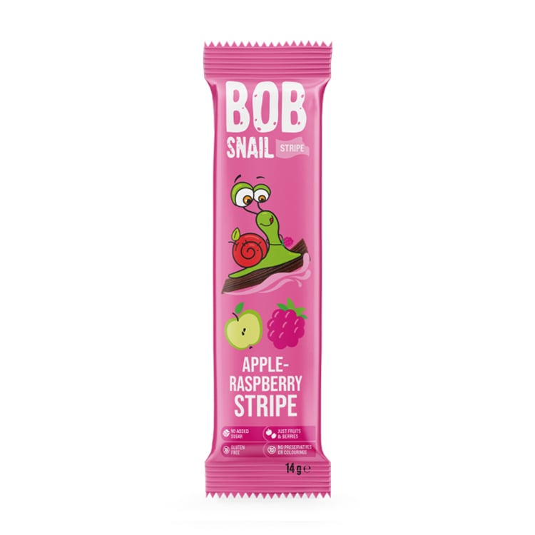 Страйпси Bob Snail Яблуко-малина, 14 г